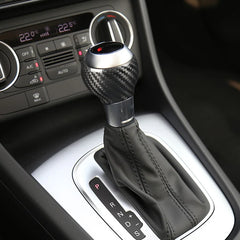 ES N-AD-095 Q3 Carbon Fiber Car Interior Accessories Carbon Fiber Car Gear Shift  Knob Sticker For AUDI Wholesale prices