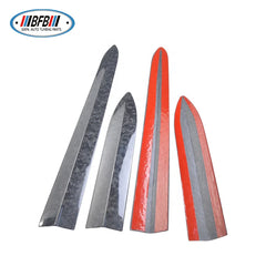 Forged Real Carbon Fiber 4 PCS Side Body Trims For Tesla Model 3 Front and Rear Door Pillar Trims
