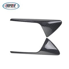 Carbon Exterior Kits Universal Dry Carbon Fiber Side Air trim Camera Side Vents Fender Cover Trim sticker For Tesla Model S/X