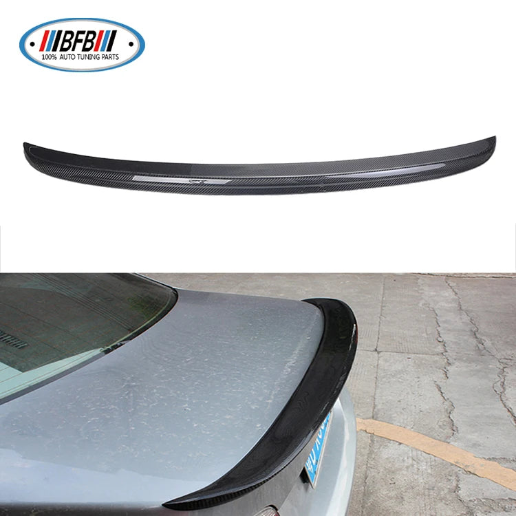 M5 Style Carbon Fiber Rear Spoiler For BMW 5 Series E60 M5 Trunk Lip Spoiler Wing
