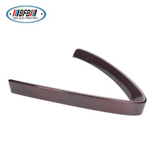 Red Black Carbon Front Grill Mesh Frame Cover Front Grill V Trim for Alfa Romeo Stelvio SUV 2017-2019