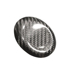 Real Dry Carbon Fiber Interior Trim Gear Knob Shift Knob Cover For Chevrolet Camaro 2016up