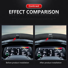 ES Real Carbon Fiber Carbon Fiber Interior Accessories Carbon Fiber Steering Wheel  Decoration For Corvette Car Accessories