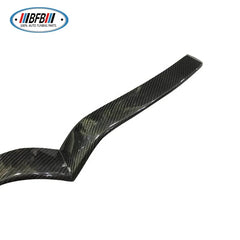 For Tesla Model S Real Carbon Fiber Front Grille Cover Trim 2016 2017 2018 Model S Grill