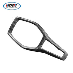 Real dry Carbon Interior Kits add on Center Console Frame Cover Trim fit For Chevrolet Camaro 2015+