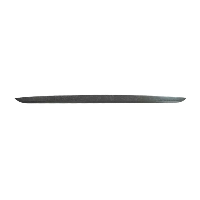 For Tesla Model X 2017up Forged Matte Carbon Fiber Rear Door Trunk Lid Tailgate Strip Trim