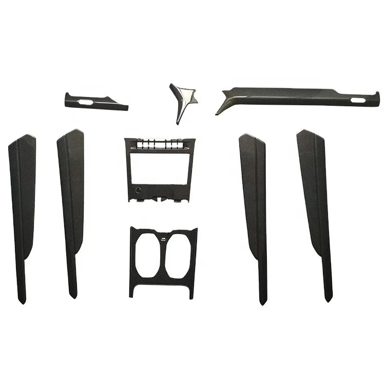 9pcs Replacement Carbon Fiber URUS Interior Kits Door Trim Panels  For Lamborghini URUS 2018up Carbon Fiber Interior Trims