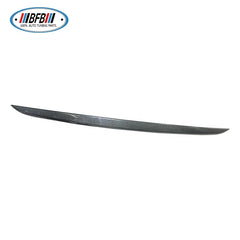 For Tesla Model X SUV Real Carbon Fiber Rear Trunk Door Decoration Trim Cover Sticker 2020