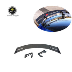 For Audi Sports TTS/TTRS Carbon Fiber Rear Spoiler Racing Spoiler Wing with hole cut Universal racing spoiler fits tts ttrs