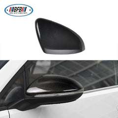 For Volkswagen Golf 7 2014-2017 Dry Carbon Fiber Side Door Mirror Cover Add On Type