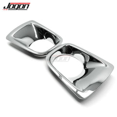 For Toyota Land Cruiser LC70 LC71 LC76 LC79 FJ70 FJ76 FJ79 Car Styling ABS Chrome Fog Light Lamp Cover Trim Exterior Accessories