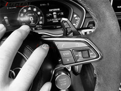 Replace Steering Wheel Paddle Shifter Extension Trim For Audi A3 S3 A4 S4 RS4 A5 S5 RS5 Q5 SQ5 Q7 RS6 C7 C8 RS7 TTMK3 TTRS R8