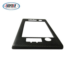 Real Dry Carbon Matte Carbon CD Player Panel Media Panel Frame Trim Cover For Subaru BRZ GR86 2022up