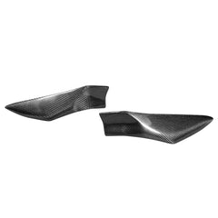 3PCS Style Car Spoiler For 16-22 Camaro Carbon Fiber Rear Trunk Wing Spoiler For Chevrolet Camaro