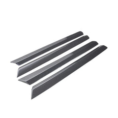 Dry carbon Interior Kits Door Panel Trim for 2014-2017 Porsche Cayenne 958 Add On Style 4pcs