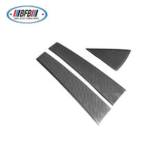 6PCS Carbon Window Pillar Add On Style For Toyota Lexus NX200 NX200t NX300h 2015-2018