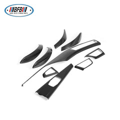 For BMW F30 F31 F36 Carbon Fiber Interior Trims F32 F80 Stick On Type