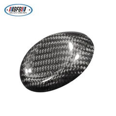 Real Dry Carbon Fiber Interior Trim Gear Knob Shift Knob Cover For Chevrolet Camaro 2016up