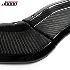 Car Accessories Real Carbon Fiber Front Lip Spoiler Air Vent Splitter Trim For Chevrolet Corvette C8 GMSV 2020 2021