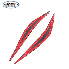 Dry Carbon Fiber Front Headlight Eyebrows Front Lamp Eyelid For BMW F82 M4 2014up