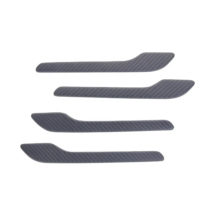 For Model 3 2018+ Matte carbon finishing Door handle cover sticker exterior trims
