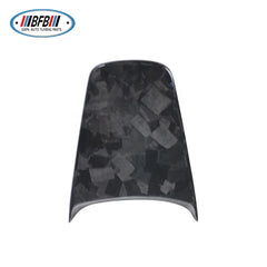 3 Pcs Forged Carbon Fiber Car Steering Wheel Cover For Tesla Model 3 Model Y Steering Wheel Trims