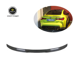 G80 M3 OE-M Style Carbon Fiber Rear Trunklid Spoiler Boot Spoiler Wing For BMW G80 M3 G82 M4 2021