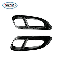 New Arrival Dry Carbon Fiber 718 Side Vents for Porsche 718 GTS Spyder Carbon Exterior Fender Cover 2016-2022