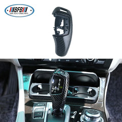 Real Carbon Fiber Gear Shift Knob Cover Trim Replacement style For BMW F30 F10 F20 F32 2012+