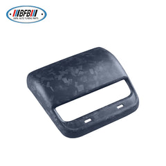 Glossy and Matte Forge Carbon Car Interior Rear Seat Air Condition AC Vent Outlet Trim For Tesla Model 3 Y