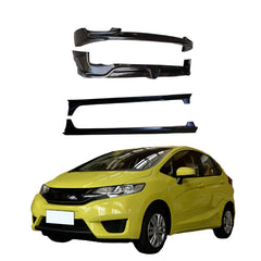 Wide Body Kit For Honda Fit 2014 2015 2016 Type B ,the Pp Auto Body Systems includes Front Rear Bumper Lip,Side Skirt