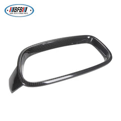 Real Carbon Fiber Front Grille Cover Sticker For F30 2012-2016 Dry Carbon Front Kidney Grill Decoration Trim