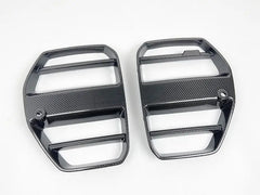 M3 G80 grille ST-Style Carbon Fiber Front Bumper Mesh Grille Bumper Cover Nose Trim For BMW G80 M3 G82 M4 2021+