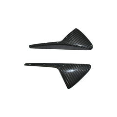 For Tesla Model S/X 2014-2018 Exterior Universal Dry Carbon Fiber Side Air trim Camera Side Vents Fender Cover Trim sticker