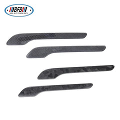 Carbon Fiber Door Trim Panel Add On Style Door Handle Cover For Tesla Model 3 2018+