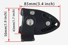 32 Inch Auto Accessories Single Row Led Light Bar White Blue 12v 24v Led Driving Front Strobe Light Bars