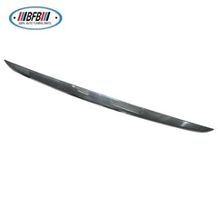 For Tesla Model X SUV Real Carbon Fiber Rear Trunk Door Decoration Trim Cover Sticker 2020