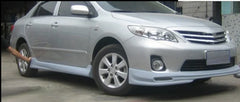 Auto Body Systems Pp Wide Body Kit Front Bumper Lip, Rear Bumper Lip and Side Skirt For Toyota Corolla 2011 2012 2013