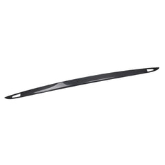 Add on style 2016-2018 Real Dry Carbon Fiber Rear Trunk Door Tailgate Decoration Trims For Tesla Model S