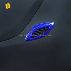ES Factory Wholesale Real Carbon Fiber Air Outlet Cover Frame For Chevrolet Camaro 2016 Year To Now Carbon Fiber Interior