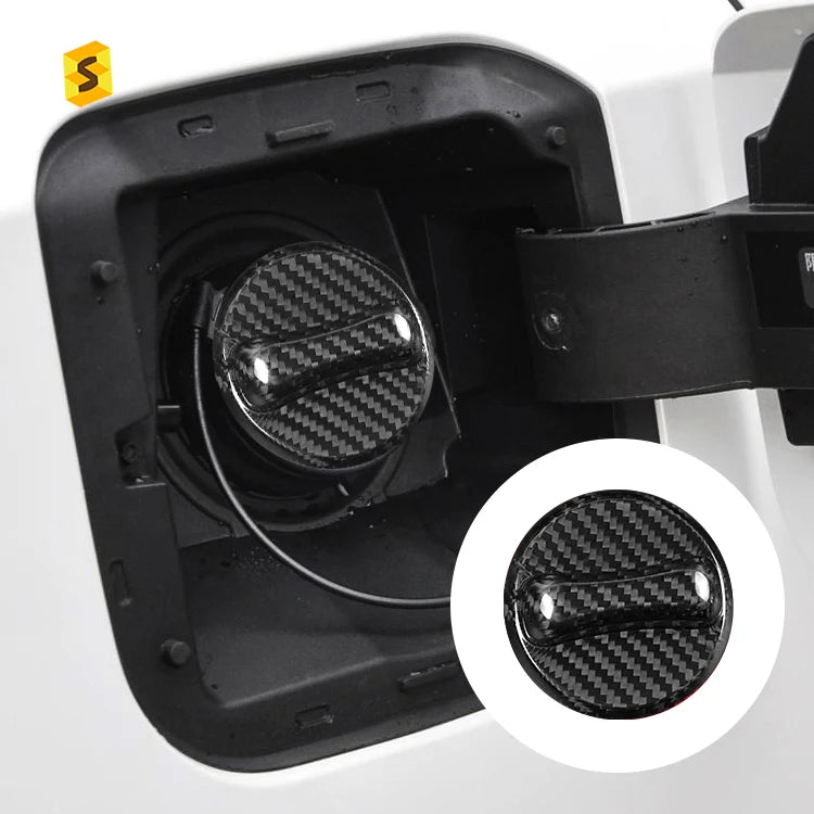 ES Car Exterior Accessories Car Accessories Decoration For Nissan Oil Tank Cover Carbon Fiber Oil Tank Cover