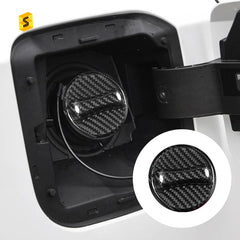 ES Car Exterior Accessories Car Accessories Decoration For Nissan Oil Tank Cover Carbon Fiber Oil Tank Cover