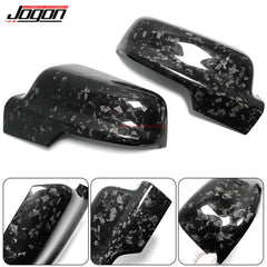 For Dodge Ram TRX 1500 Fifth generation 2500 Laramie 2019-2023 Rear View Mirror Case Cover Shell Overlay Dry Carbon Fiber Cover