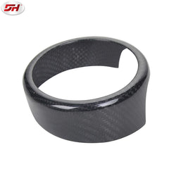Auto dry Carbon fiber car exterior logo car outer ring for Alfa Romeo Giulia 2017-up