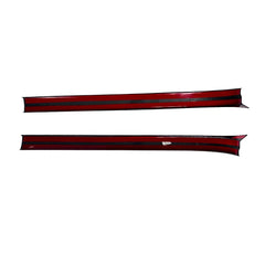 2022 Carbon Fiber Interior kits Door Sills For Subaru BRZ Inside Car Threshold Trim Add On Style 4PCS