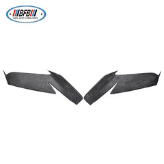 Ture Carbon Front eyebrow lamp cover eyelid Panel Protective Trims for Toyota Lexus NX200 2016+