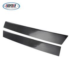 Real Dry Carbon Fiber B-Pillar Trims Window Pillars for Alfa Romeo Stelvio SUV 2016up