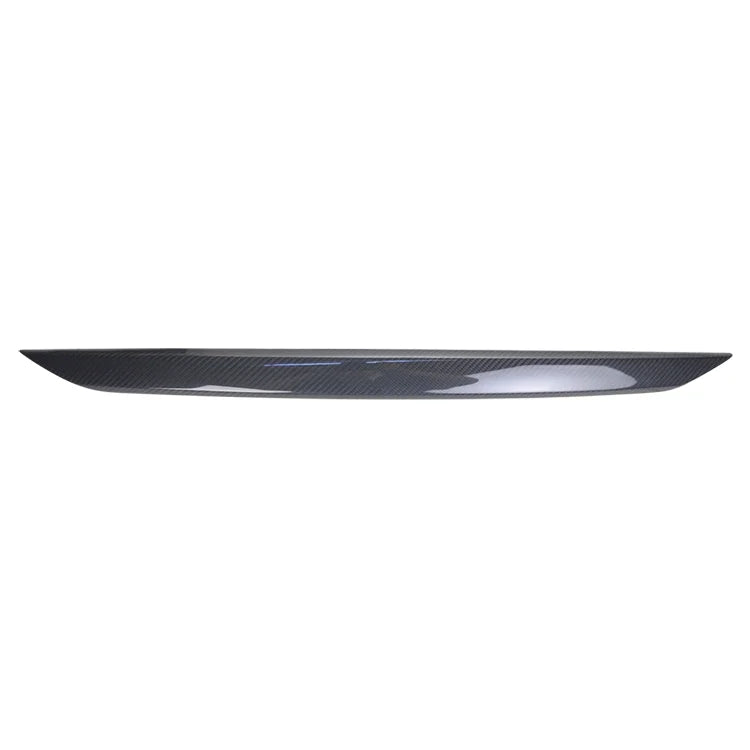 Rear Trunk Lid Panels Real Dry Carbon Fiber Rear Trunk Trim Without Logo for Infiniti Q50 2018up