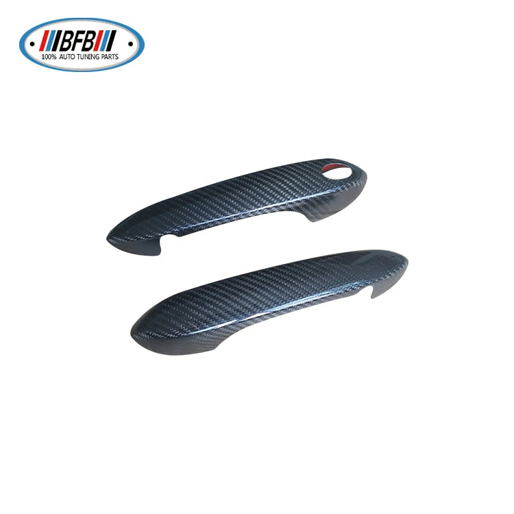 Dry Carbon Exterior kits Side Door Handle Cover Panel Protective Trims for Toyota Supra Door Trim Panel