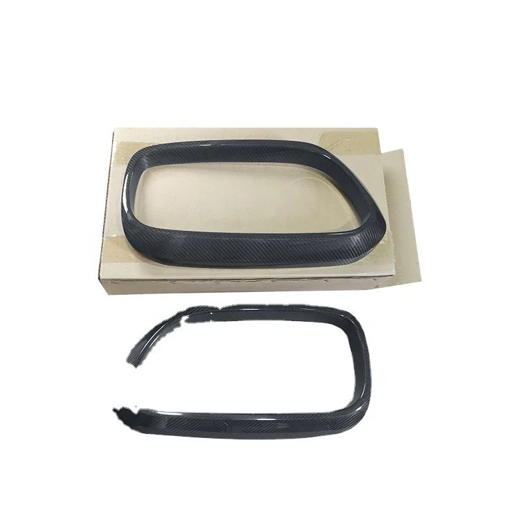 FOR 18-2020 BMW F90 M5 PRE-LCI REAL CARBON FIBER KIDNEY GRILL INSERT TRIM COVER